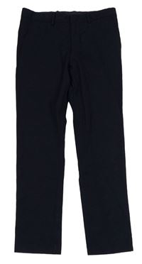 Tmavomodré společenské chino kalhoty H&M