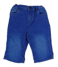 Modré riflové skinny kraťasy Denim Co.