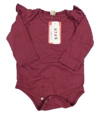 Nové - Vínové body s volánky 