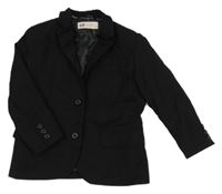 Černé společenské vlněné sako H&M