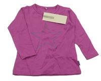 Nové - Fialové triko s hvězdou Name it