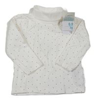 Nové - Bílo-červený puntíkatý rolák Primark