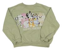 Světlezelená mikina - Bluey H&M