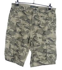 Pánské béžové army plátěné kraťasy vel. 34