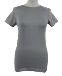 Dámské šedé sportovní funkční tričko Workout 