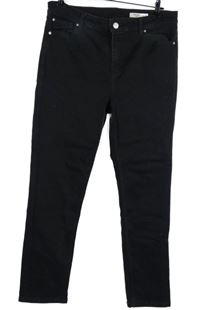 Dámské černé slim rifle M&S