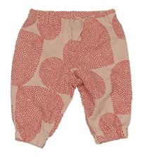 Světlerůžové tepláky se srdíčky Carter's