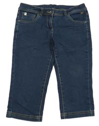 Tmavomodré riflové kraťasy Tom Tailor