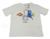 Nové - Bílé tričko s Nemem a Dory 