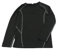 Černé funkční triko 