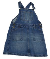 Modrá riflová laclová sukně M&S