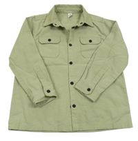 Světlekhaki lehká riflová košile Topolino