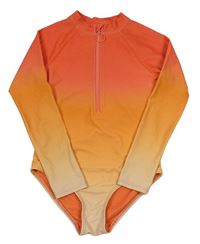 Oranžovo-pískové UV body s nápisem M&S