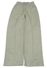 Šedé melírované tepláky s puky Shein