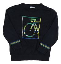 Tmavomodrý svetr s kolem Mayoral