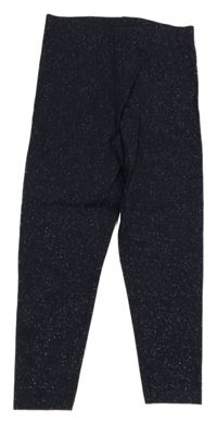 Tmavomodro-stříbrné legíny Nutmeg