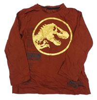 Rezavé triko s Jurským Světem 