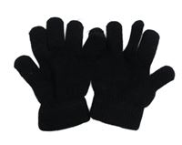 Černé rukavice 