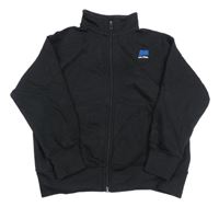 Černá propínací mikina s nápisy ZARA