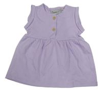 Levandulové vzorované šaty impidimpi