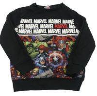 Černo-barevná mikina s Avengers Next