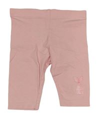 Růžové capri legíny s ocasem mořské panny Lupilu