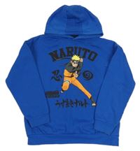Safírová mikina s Naruto a kapucí Primark