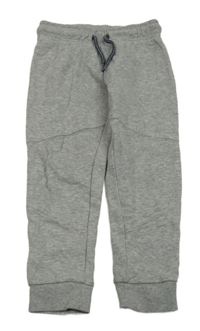 Šedé melírované tepláky Lupilu