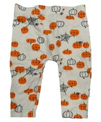 Smetanové legíny s dýněmi F&F