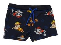 Tmavomodré nohavičkové plavky s Paw Patrol Nickelodeon