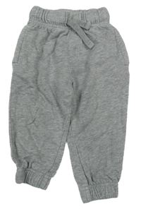 Šedé melírované tepláky George