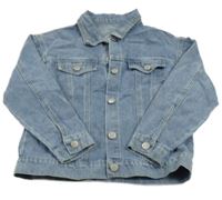 Modrá riflová bunda Shein