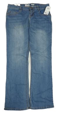 Nové - Modré bootcut rifle OshKosh