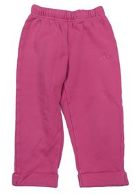 Fuchsiové tepláky s logem Adidas