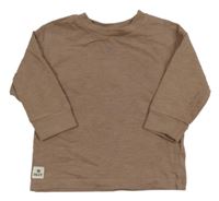 Hnědá lehká mikina Next