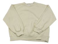 Smetanová oversize mikina Zara