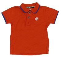 Červené polo tričko s logem Timberland