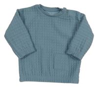 Modrá kostkovaná mikina Matalan