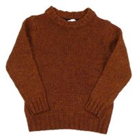 Rezavý vlněný svetr John Lewis