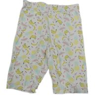 Bílé elastické kraťasy s ovocem Esprit