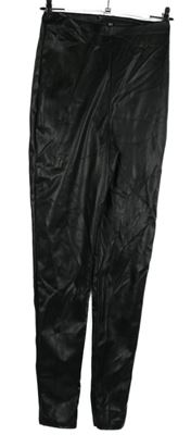 Dámské černé potažené tregíny PrettyLittle Thing