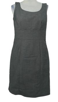 Dámské šedé šaty 