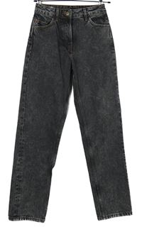 Dámské tmavošedé straight rifle Collusion 