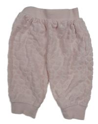 Světlerůžové tepláky se srdíčky ERgee