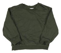 Khaki mikina H&M