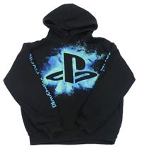 Černá mikina s potiskem a kapucí - PlayStation H&M