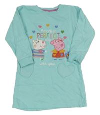 Pomněnkové teplákové šaty s Pepinou 