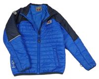 Modro-tmavomodrá šusťáková zateplená funkční bunda HiGear