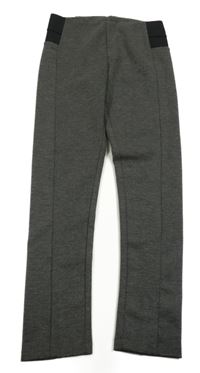 Tmavošedé melírované tregíny