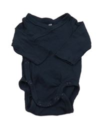 Tmavomodré zavinovací body H&M